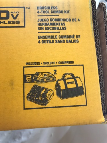 NEW DeWalt Atomic Brushless 4-Tool Combo Set DCK486D2 - Picture 7 of 8