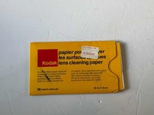 Kodak Lens Cleaning Paper 50 Sheets Camera Lens Filter Tissue