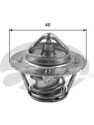 Gates Thermostat + Gaskets & Seals fits Chrysler PT Cruiser 2.4 (TH30491G1) - Picture 1 of 12