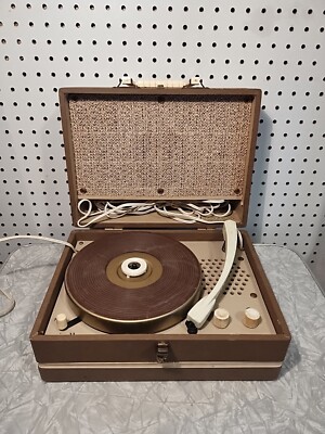Record Player Tocadiscos Philco Antiguo VINTAGE PHILCO PORTABLE