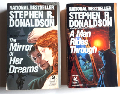 Lot of 2 Books Stephen R Donaldson Mordant's Needs,  Full Duology