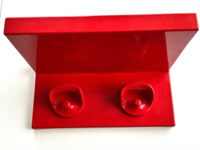 Wall hunger hook Kartell Plastic Wall Shelf Red 35 x 45 x 31cm