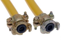 Air Compressor Hose Assembly 15 Metres Long 19mm  (3/4") ID with Claw Couplings