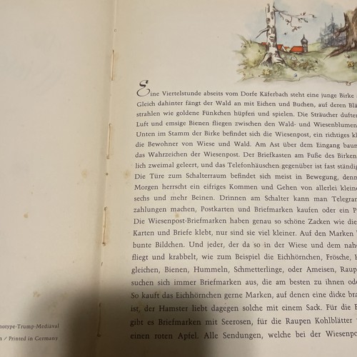die wiesenpost german book - Picture 6 of 8