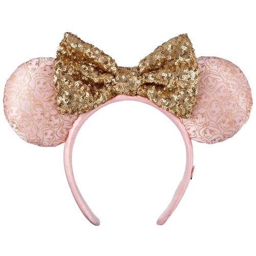 Disney Parks Bow Sequins Rare Mickey Minnie Mouse Ears Pink Sugar Rush Headband Headband Disney main image 4