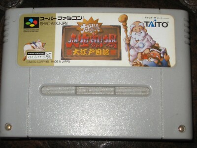 Dai Bakushou Jinsei Gekijou Ooedo Nikki - Super Famicom Nintendo SFC SNES Niki