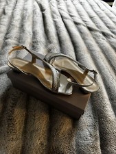 New White Wedding Shoes/Heels for Bride, Size 7