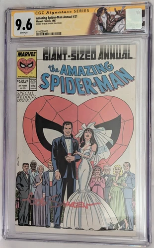 Marvel Comics: The Amazing Spider-Man Annual #21 (9/87) CGC 9.6 Sign: Bob Sharen