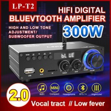   2.0CH High-Fidelity Amp: BT 5.1  Digital Coaxial Decoder