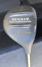 Dunlop Resolve 3 Wood Mass Transfer System True Temper Powerpoint made in USA