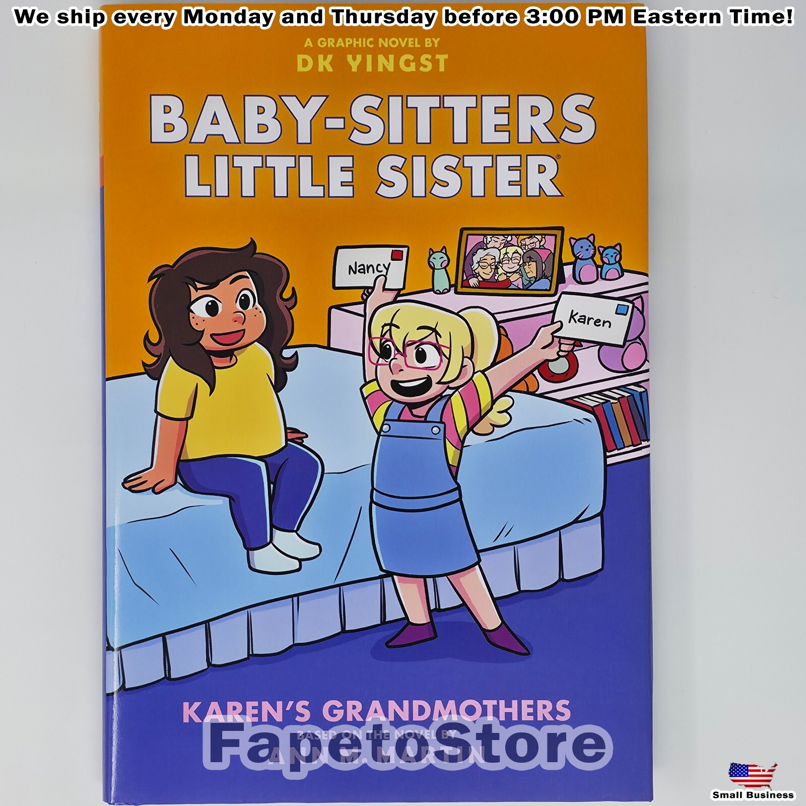 Karen's Grandmothers: A Graphic Novel (Baby-Sitters Little Sister #9) Paperback