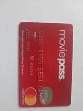 EXTREMELY RARE MOVIEPASS DEBIT CREDIT CARD. Hollywood Movie Memorabilia