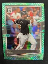 ELOY JIMENEZ 2020 DONRUSS OPTIC BASEBALL GREEN DRAGON /84 WHITE SOX *8053
