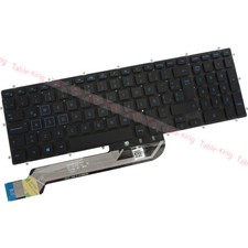Latin Spanish Blue Backlit Keyboard For Dell G5 15 5500 G5 15 5587 G5 15 5590