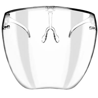 Protective Face Shield Full Cover Visor Glasses/Sunglasses (Anti-Fog) D188