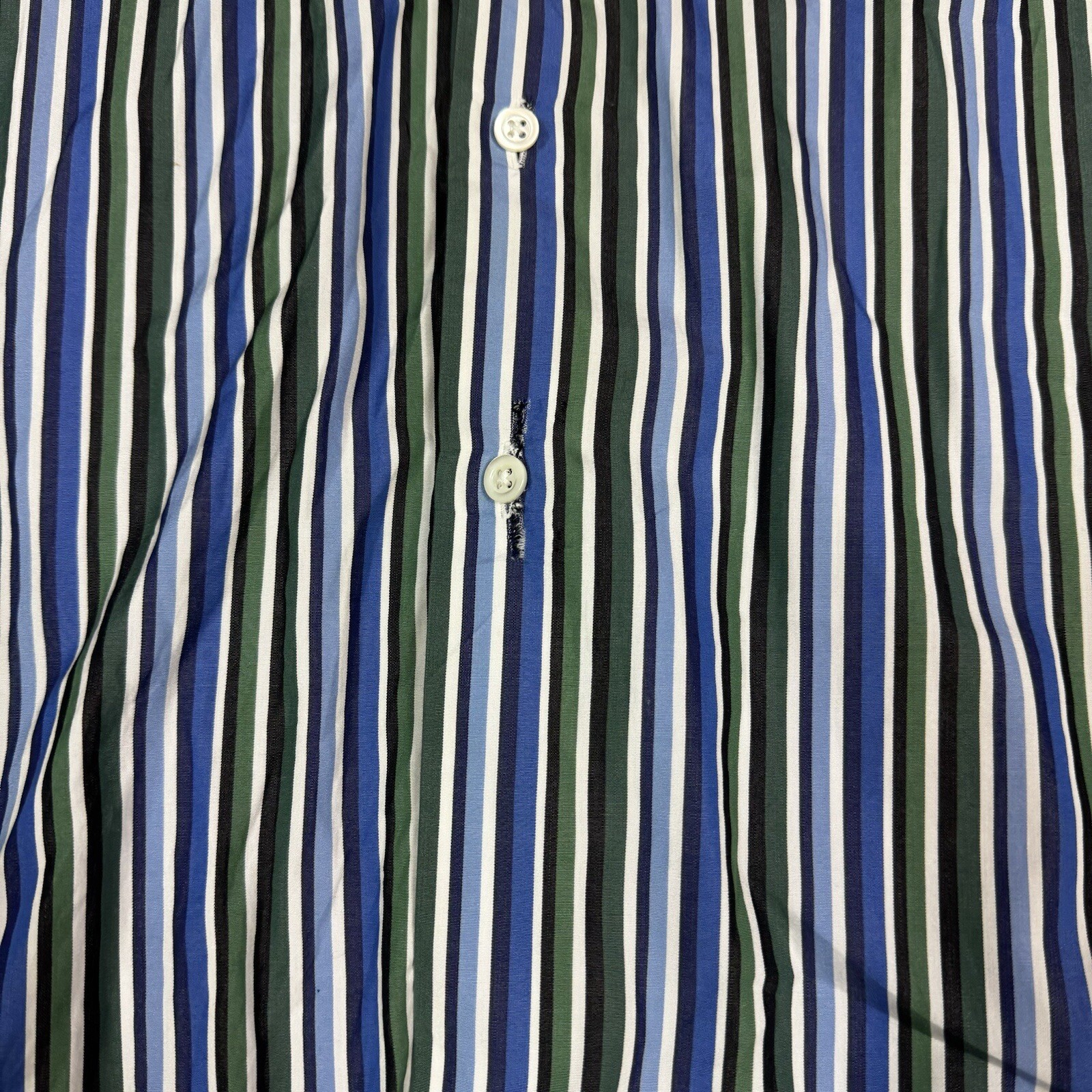 FILA RICHARD JAMES Savile Row camicia uomo 15 38 contemporanea a righe con bottoni