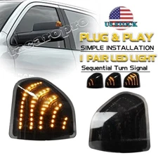 2x LED Side Mirror Turn Signal Light Dynamic Assembly For Dodge Ram 1500-3500 US