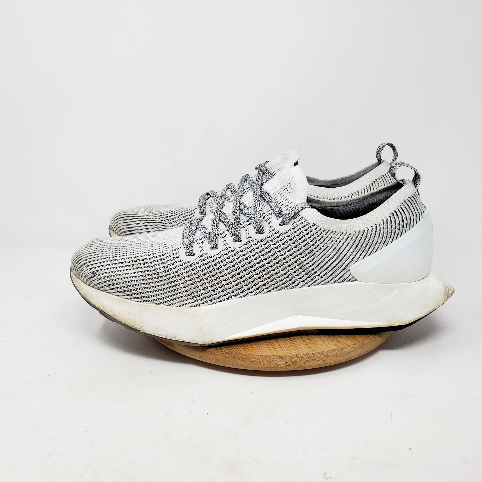 SAOLA Allbirds Tree Flyer Shoes Mens 12.5 White Black Grey Running Comfort Sneakers TF