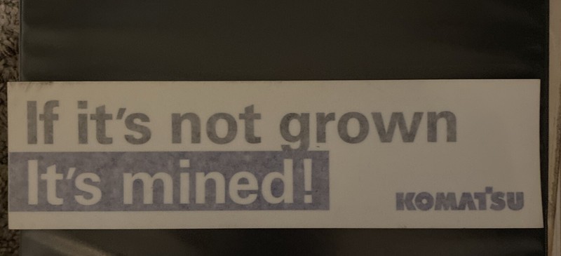 Mining Sticker 
