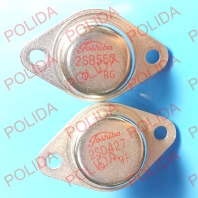 Telecomando Fbt Transistor Toshiba TO-3 - Coppia 2SB557 / 2SD427 ...
