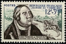 FRANCE 1956 JOURNÉE du TIMBRE   YT n° 1054 Neuf ★★ luxe / MNH (A)