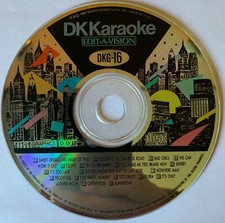 DK KARAOKE EDIT-A-VISION DISC DKG-16 - BEATLES - ELTON JOHN - MORE - VERY RARE 