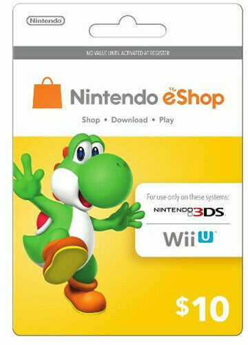 Japan Nintendo eShop digital prepaid code