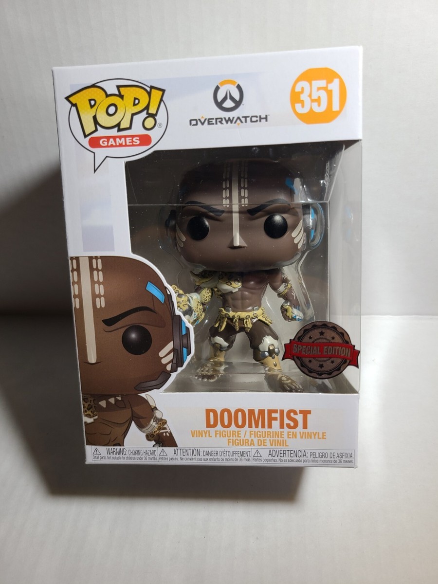 Funko Pop! Games 351 Overwatch Doomfist Pop Vinyl Action Figure 
