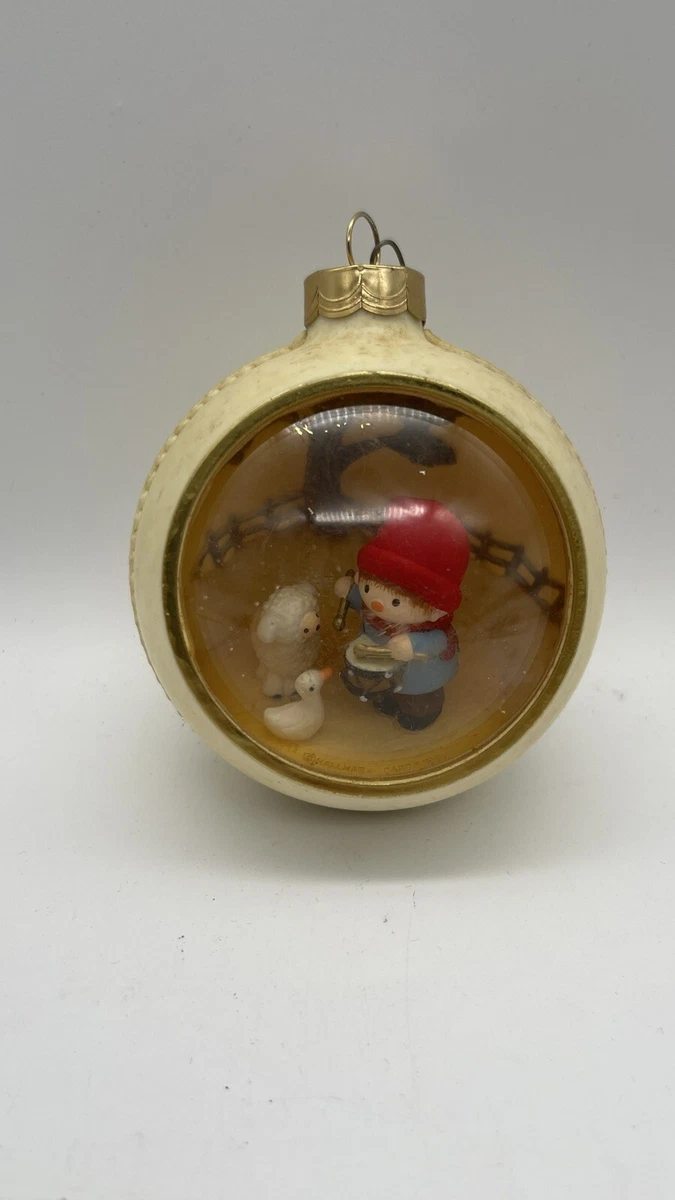Vintage Hallmark Little Drummer Boy Christmas Ornament 3D round eBay