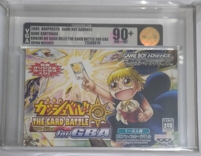 VGA 90+ Graded Game Boy Advance Japanese Konjiki no Gash Bell !! Unopend Box 