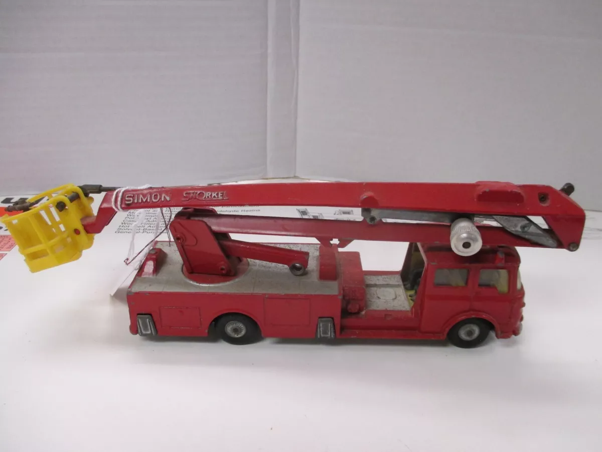 Corgi Major SIMON SNORKEL Fire Engine vintage fire truck eBay