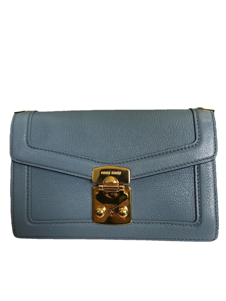 PRADA Vitello Miu Miu Bags & Women's Leather Exterior for sale | eBay