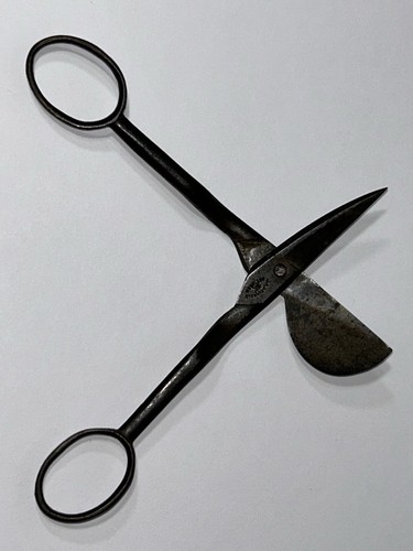 Antique Candle Wick Scissors J. A. Henckels Candle Wick Scissors 5-1/4” Length - Picture 5 of 10