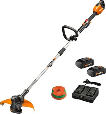 WORX 40V Weed Trimmer Edger 13in Dual Battery 1 Pack