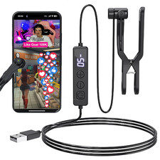 Auto Clicker for Phone and PC, USB Automatic Tap Screen Clicker, High-Speed 50 T