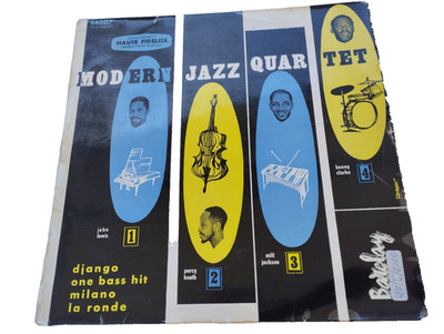 modern jazz quartet John Lewis Percy Heath Milt Jackson Kenny Clarcke vinyl