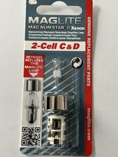 MagLite Xenon, 2 Cell C and D Replacement lamp