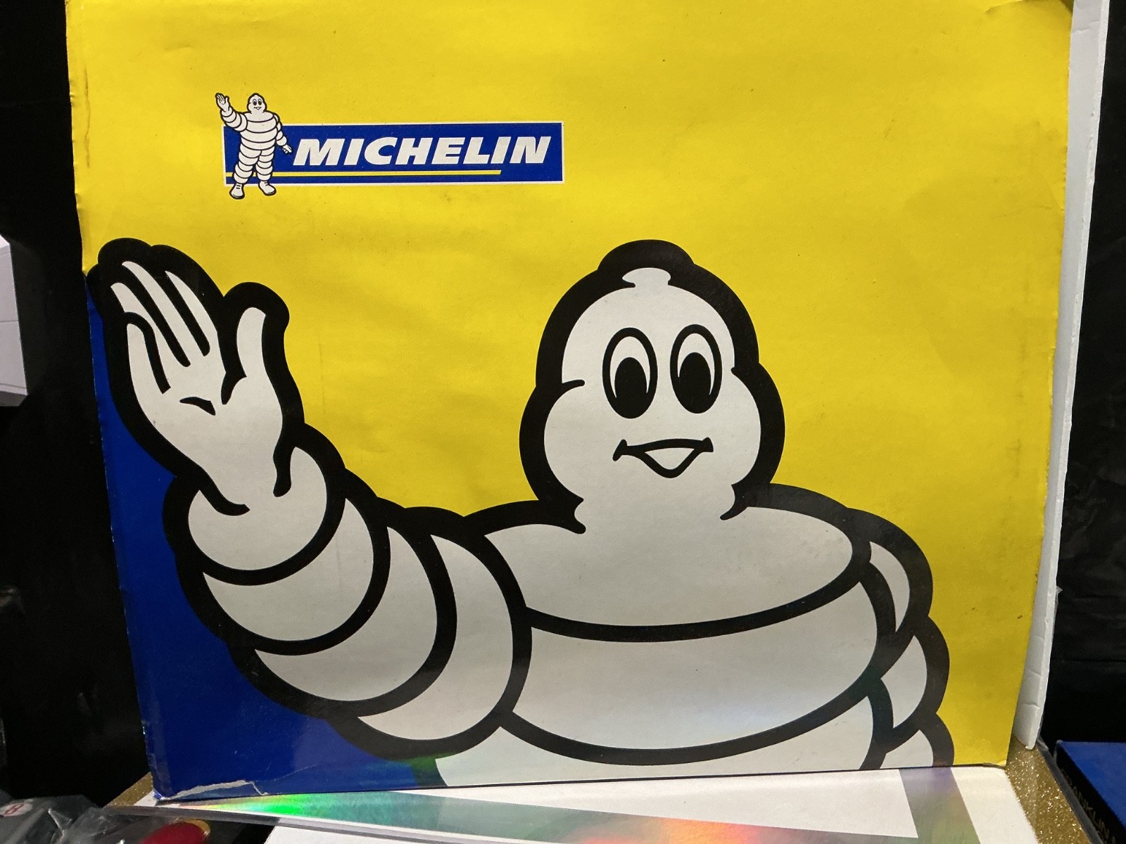 1/43 ELIGOR FREIGHTLINER MICHELIN EARTMOVER TIRE TRANSPORT TRAILER RARE BOX TEAR