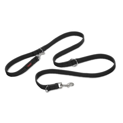 HALTI Training Lead Size Large Black, 2m, Professional Dog Lead to Stop Pulling 