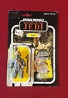 Vintage Kenner 1984 Star Wars ROTJ Teebo 79 Card Back 100% Original Near Mint