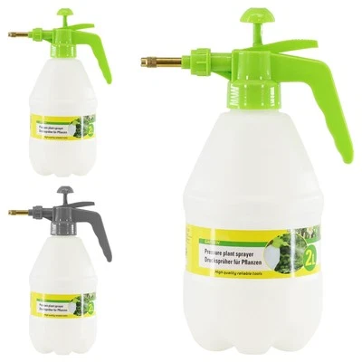 GEEZY 2L Garden Pressure Spray Bottle Hand Pump Plant Mister Plant Water Sprayer