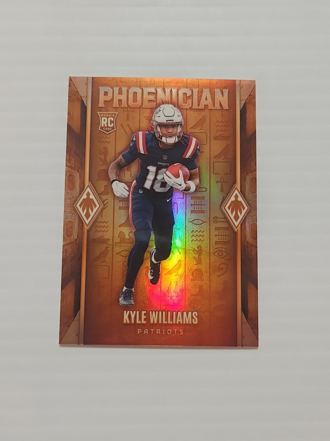 Kyle Williams 2025 Panini Phoenix NFL RC PHOENICIAN Rookie SSP Case Hit Patriots