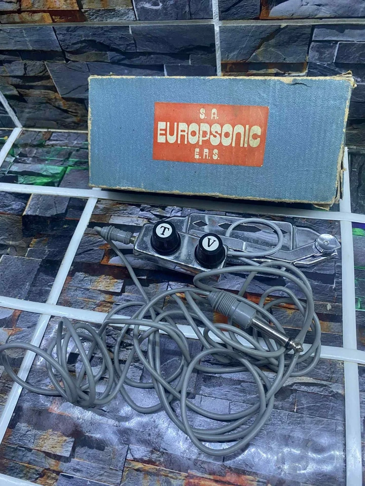 Microphone guitare acoustique vintage EUROPE SONIC GP-3 – Made in Japan  - Photo 2/4