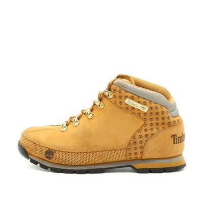Timberland Damen Euro Sprint Stiefel Gelb Leder Outdoor Wanderschuh EU 41,5