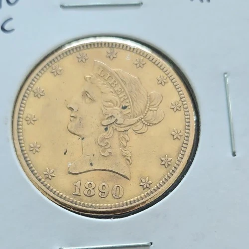 1890-P Liberty Eagle — photo from the most recent tracked eBay sale