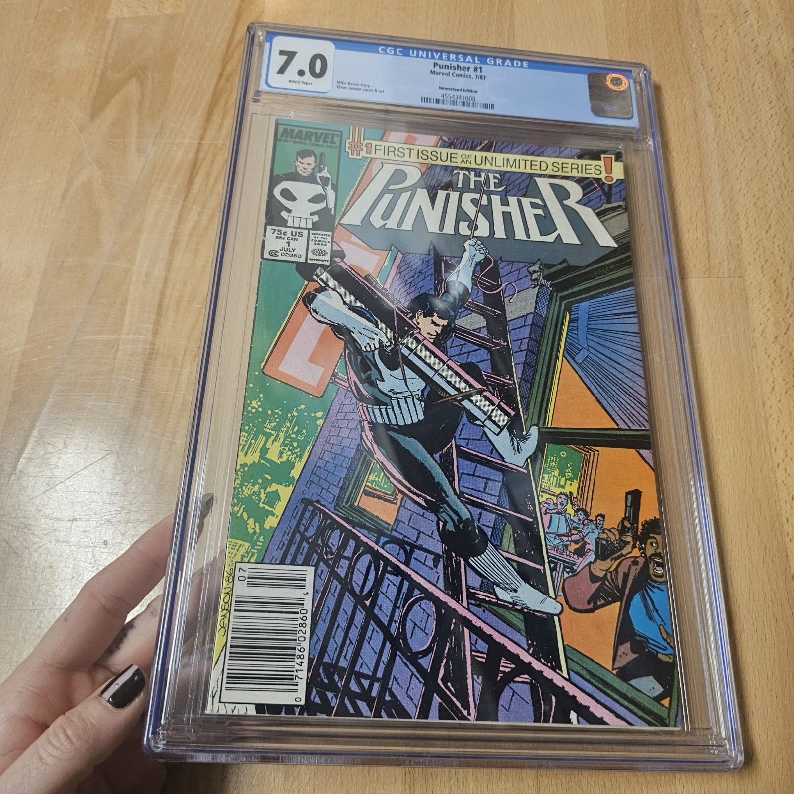アメコミリーフ Punisher Limited Series #1 CGC Punisher Limited
