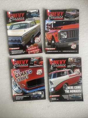 Chevy Classics magazine 4 issues March May June November 2014