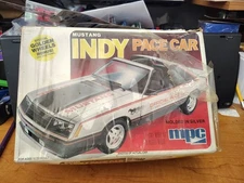 MPC 1979 FORD MUSTANG INDY PACE CAR 1/25 MODEL KIT SEALED IN DAMAGED BOX!