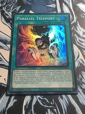 Yugioh! Parallel Teleport - DUAD-EN059 - Super Rare - 1st Edition Near Mint, Eng