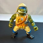 Vintage 1991 TMNT Mutant Military Lieutenant Leo 4.5" Action Figure Playmates